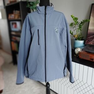 Men's Gray Blue Jacket